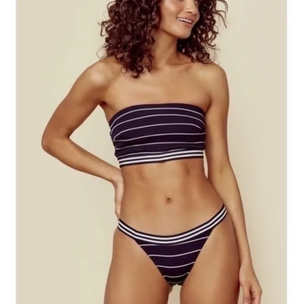 Solid Striped Stacey Bottom - Image 3