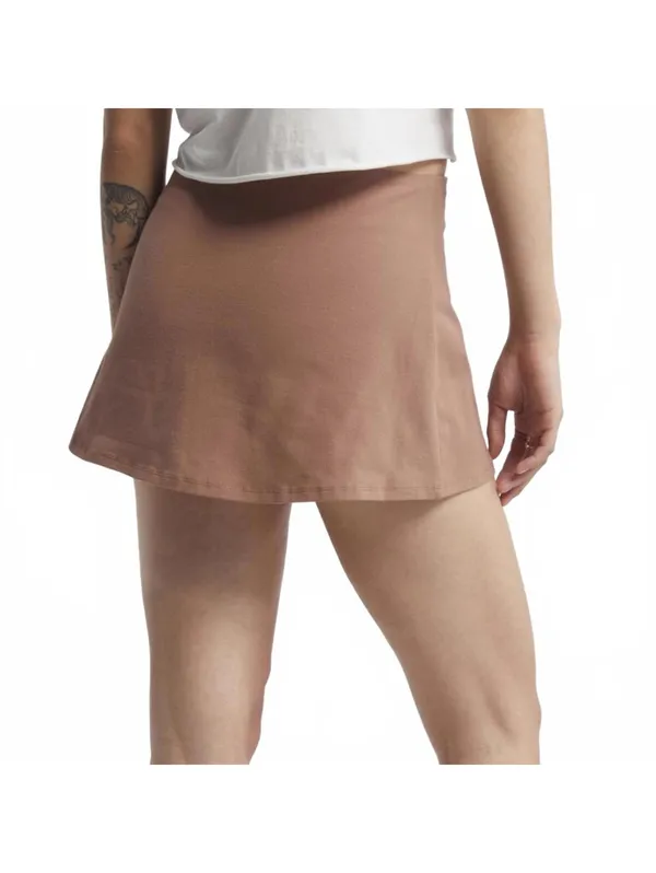 BP Cotton Knit Mini Skort Brown Topaz Size Small - Image 2