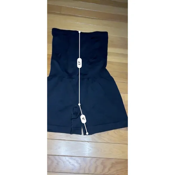 Blanqi Maternity Compression Shorts Women's L Black Pregnancy Support - Image 4
