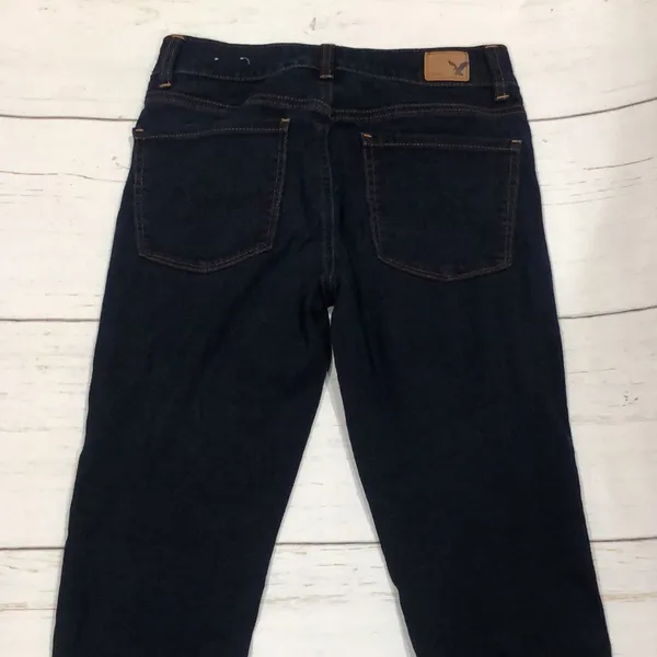 American eagle dark wash high rise Jegging jeans - Image 3
