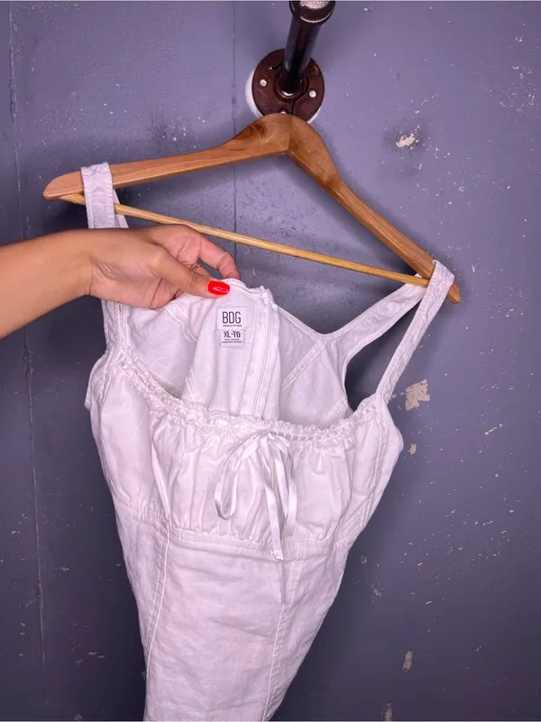 BDG LINEN MIX PRAIRIE CAMI - XL - Image 4