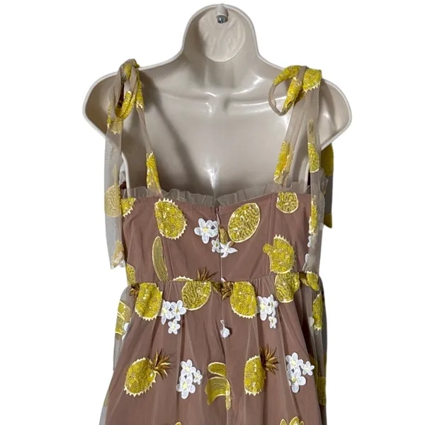 For Love & Lemons Fruitpunch Sequin‎ Mini Dress Size M - Image 14