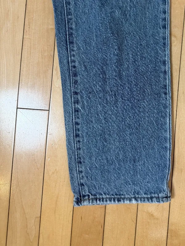 PACSUN High Rise Straight Denim Jeans Acid Wash 90's Size 26 - Image 2