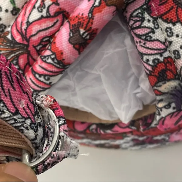 Lulu's Nokunu pink floral ankle strap platform sandals women’s Size 9 - Image 13