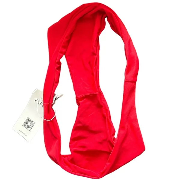 Zaful Red Bikini Brazilian Sexy High Thigh Bottom M - Image 5