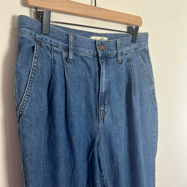 MADEWELL- The Harlow Wide-Leg Jean in Fairson Wash Size 29 - Image 3