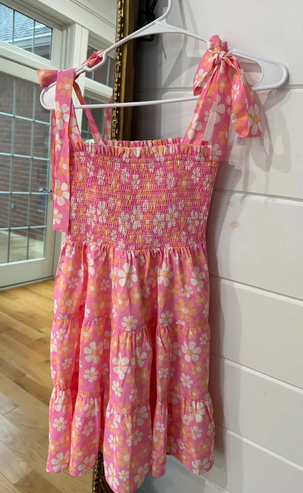 Pink Lily Pink Floral Dress - Image 2