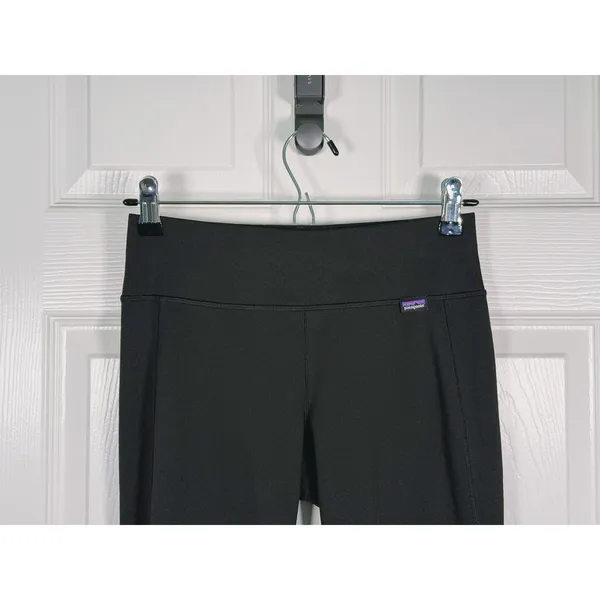 Patagonia Womens Capilene Midweight Leggings XS Black Base Layer Hiking Outdoor - Image 5