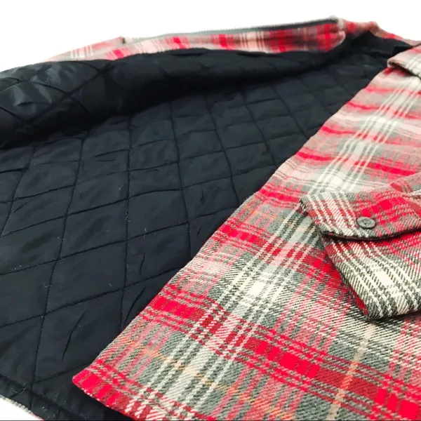 Vintage POLO Jeans Co. Ralph Lauren Quilted Plaid Jacket | Size S - Image 11