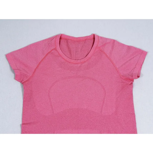 Lululemon Swiftly Tech Short Sleeve Shirt Size 8 Pink Running Workout Fitness - Image 5