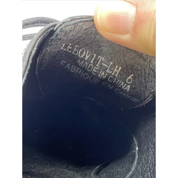 Jeffrey Campbell Lebovit Mule Low Heel Womens Sz 6 Open Back Shoes Silver Black‎ - Image 10