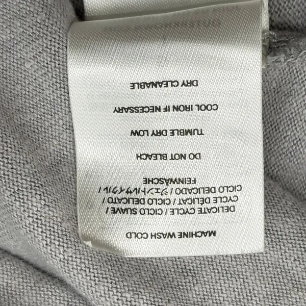 Outerknown Neptune Tee Shirt Maxi Dress Women Gray L Gray Hemp Tencel Side Slit - Image 9