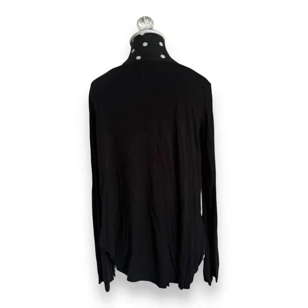 American Eagle Womens‎ Top Sz S Soft & Sexy Black Long Sleeve Viscose Elastane - Image 5