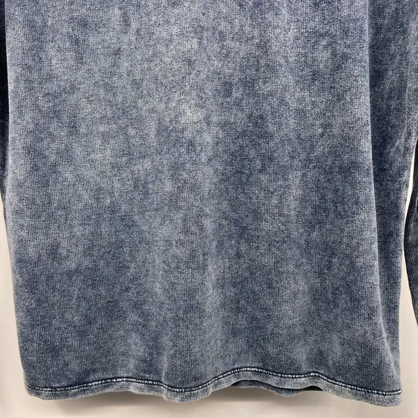 Cloth & Stone Anthropologie Top Blue Knit V-Neck Dolman Long Sleeve Womens Small - Image 8