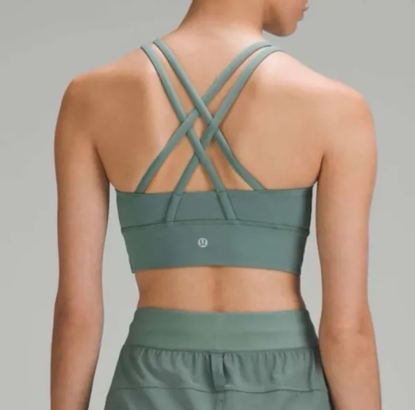 Lululemon Energy Longline Bra Medium Support Size 2 - Image 2