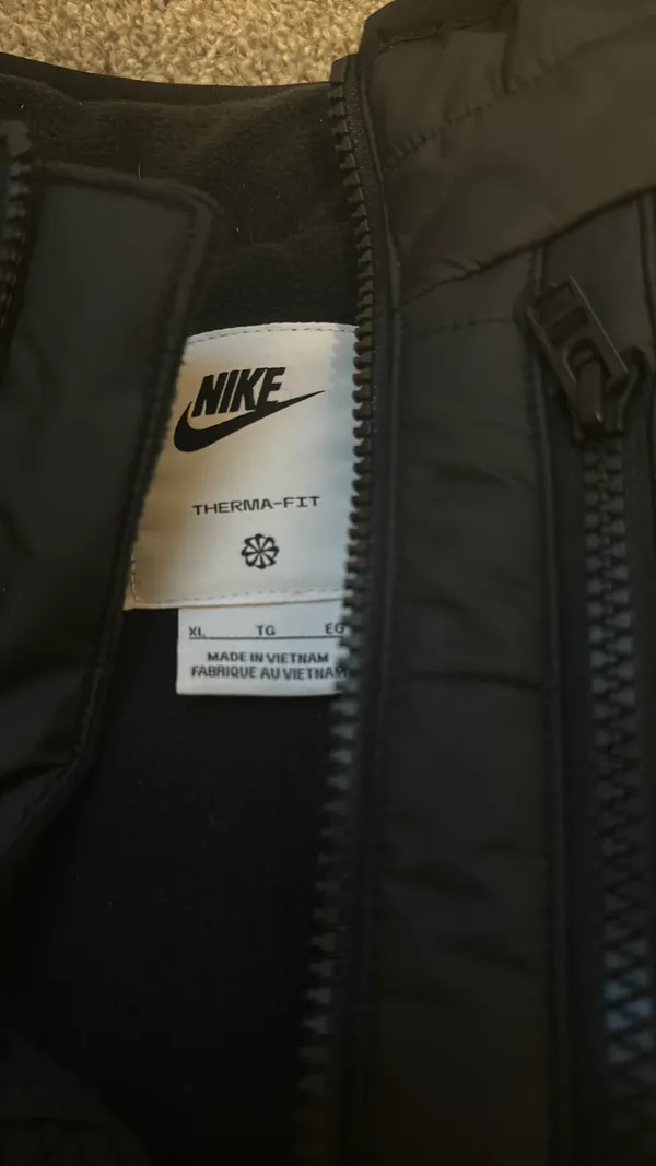 Nike Jordan UNCC Football Puffer Jacket - Image 3