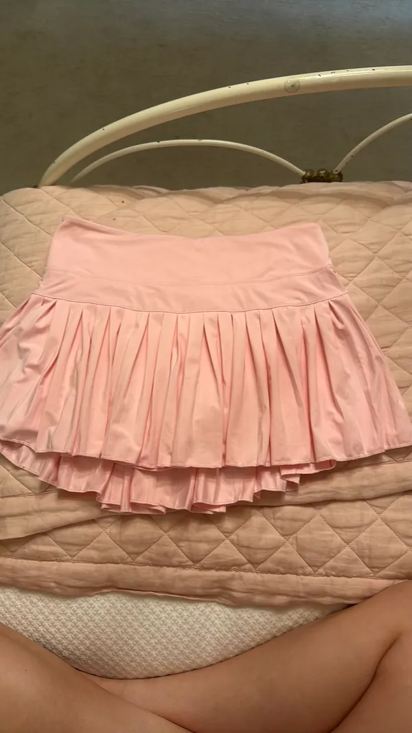 Light Pink Gold Hinge Skirt - Image 5