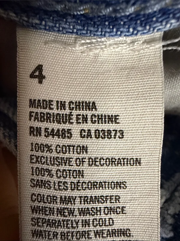 American Eagle Outfitters light blue distressed cutoff denim shorts - Image 2