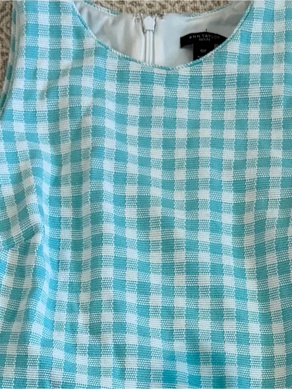 Ann Taylor Sleeveless Gingham Dress - Image 3