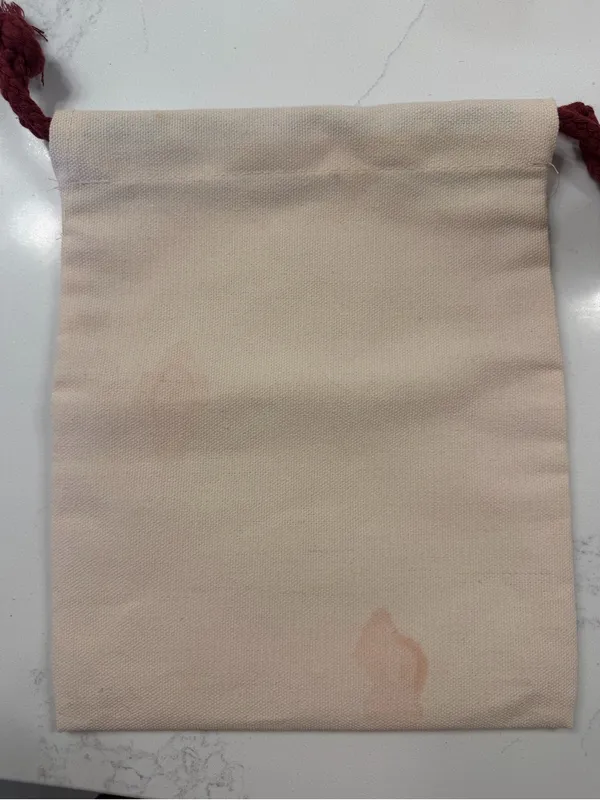 Rare Beauty Beige Drawstring Pouch Tan - Image 2