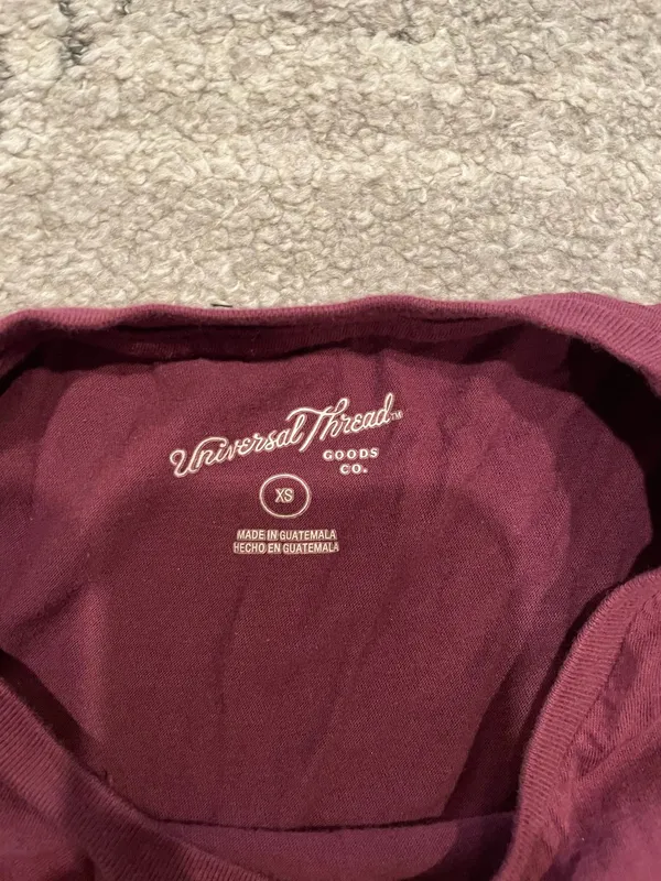Target Burgundy top - Image 2