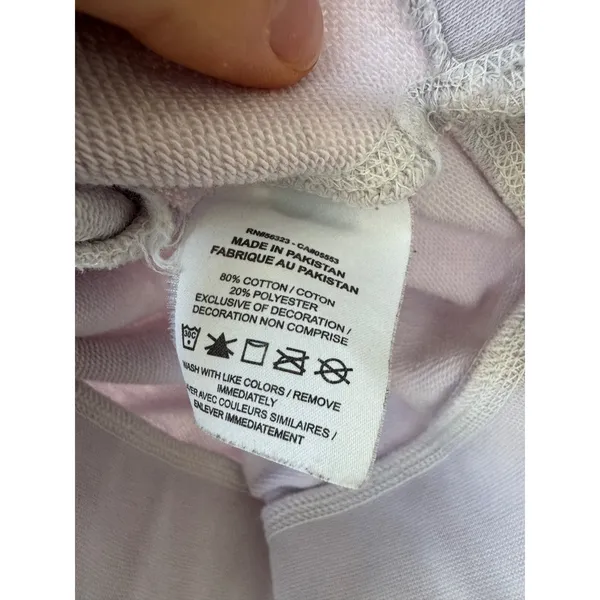 Nike Womens Sportswear Essential‎ Crewneck Sweatshirt Lavender Purple Medium - Image 3
