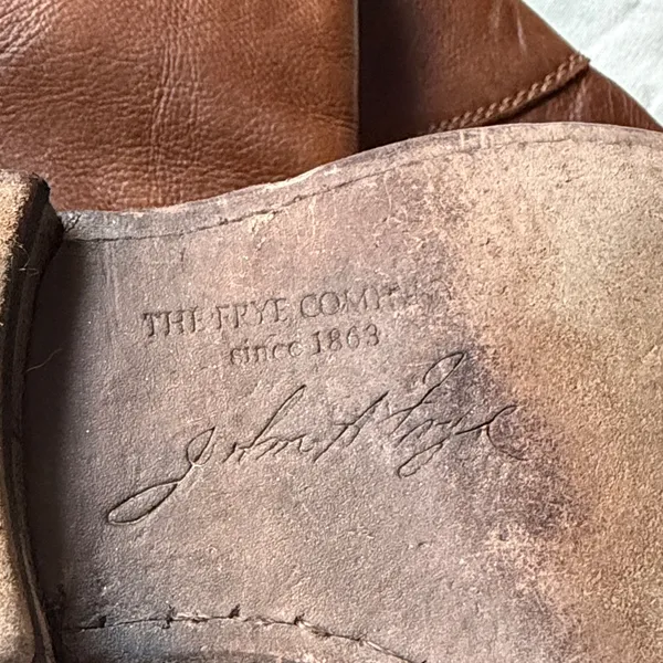 Frye Brown Leather Knee-High Boots - Image 4