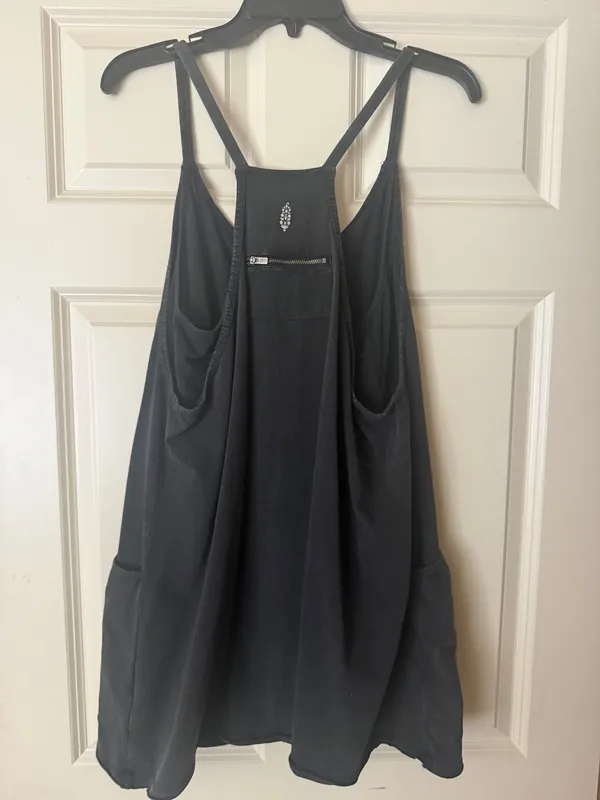 Free People Movement Hot Shot Mini Dress Black - Image 3