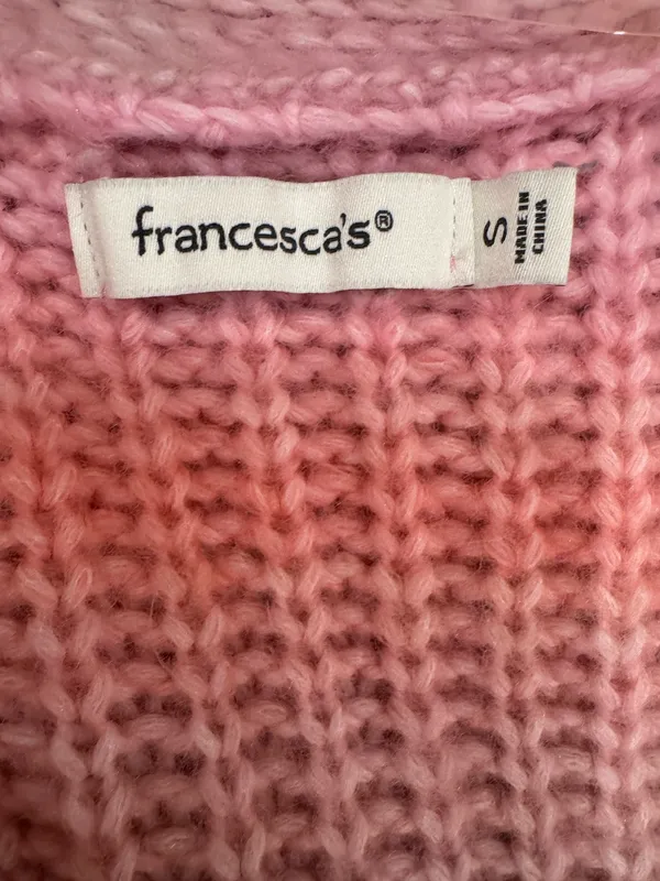 Pink Sweater Francesca's - Image 3