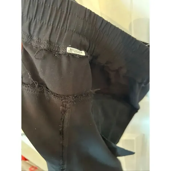 PASKHO ULTRA COMFORTABLE PANTS IN BLACK NERO Travel Jogger Size small - Image 4