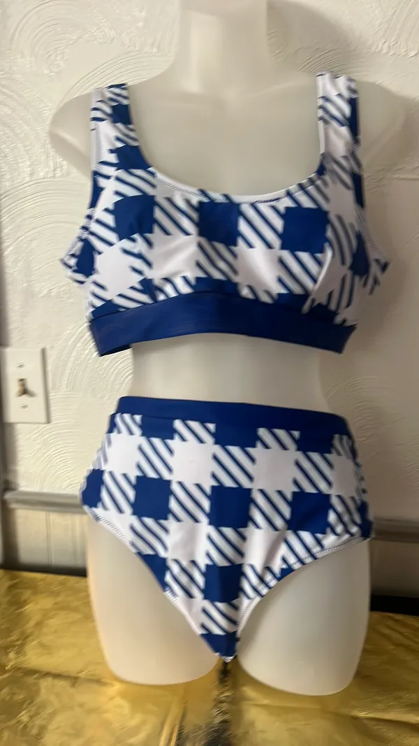 Two piece bikini Blue Size XL - Image 3