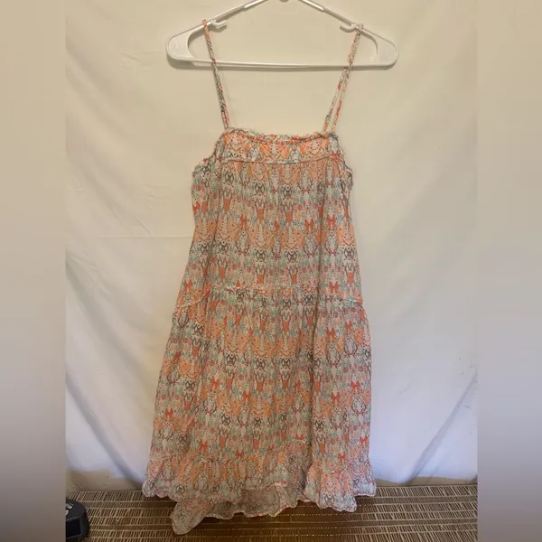 Anthropologie Saturday Sunday‎ Cynthia Tiered Dress Size Medium - Image 2