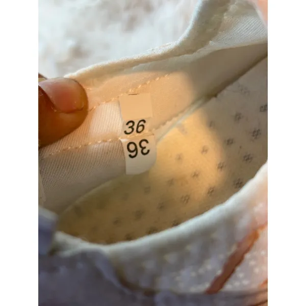 White Rose Gold Barefoot Running Shoes Minimalist Wide Toe Box Size 36 - Image 8