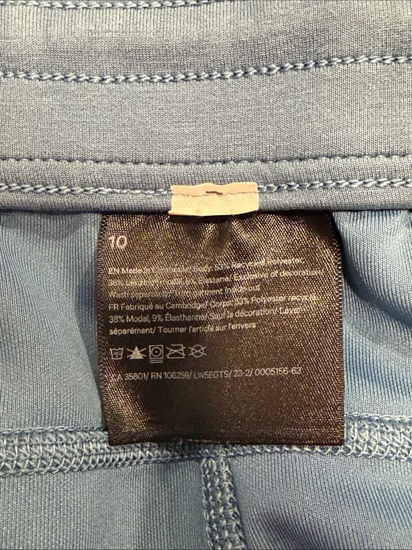 lululemon‎ athletica softstreme Slate blue Wide-Leg Joggers 10 - Image 6