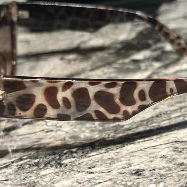 Leopard Print Sunglasses Brown - Image 11