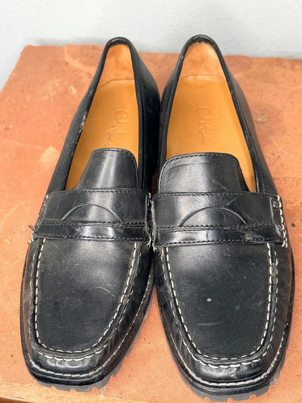 Cole Haan Black Leather Loafers - Image 3
