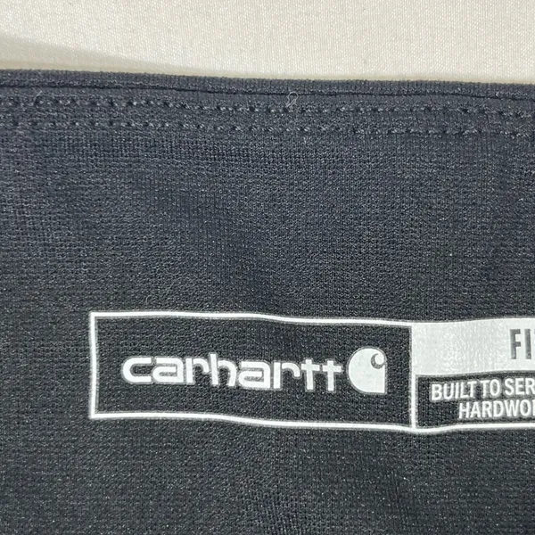 Carhartt Fitted Workwear Capri Leggings Heavyweight Women Sz L Black‎ New A66 - Image 3