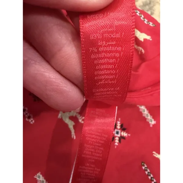 New Skims Sleep Cropped Henley And Pant Sleep Set Women's US Size S - Image 7