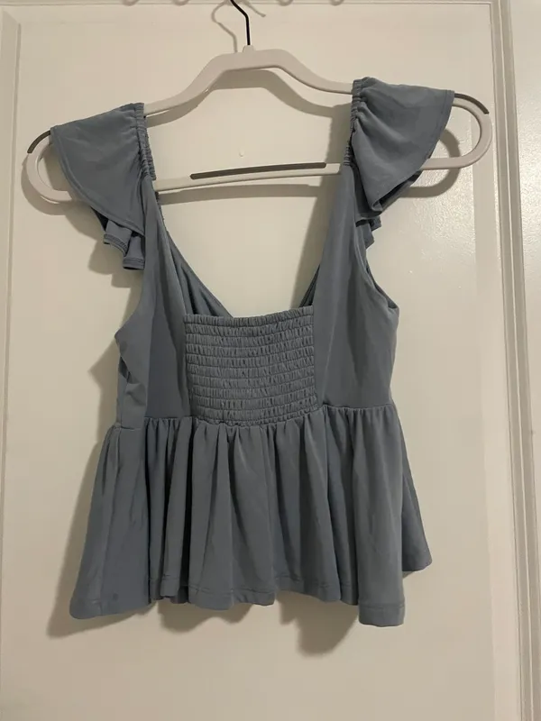 The Copper Closet Boutique Blue Top - Image 3