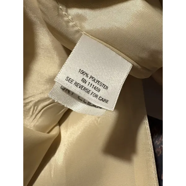 NEW White House Black Market Ivory and Black Strapless Fitted Dress Size 6 - Image 9