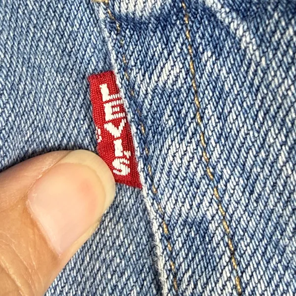 Levi's‎ Baggy Dad Jeans Light Wash Blue W27 L30 Relaxed Straight Barrel Leg - Image 3
