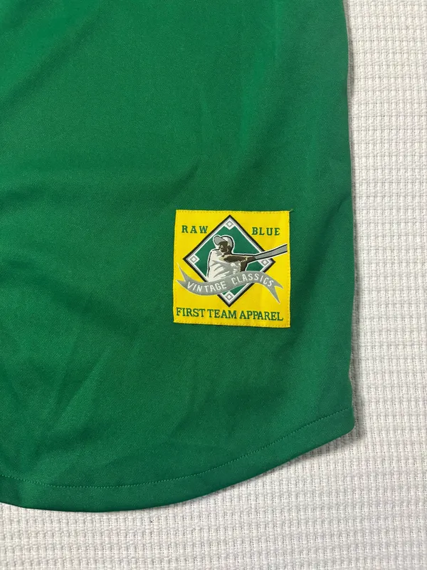 Vintage Big City Jersey Green Size L - Image 5