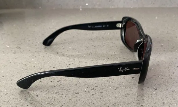 Ray-Ban RB 4101 JACKIE OHH 601 3N Eyeglasses FRAMES ONLY black full rim - Image 4