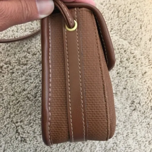 Vintage brown Liz Claiborne crossbody purse - Image 12