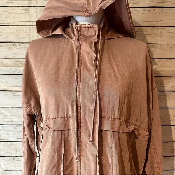 Lucky Brand Zipper Utility Jacket In Rose - Image 8