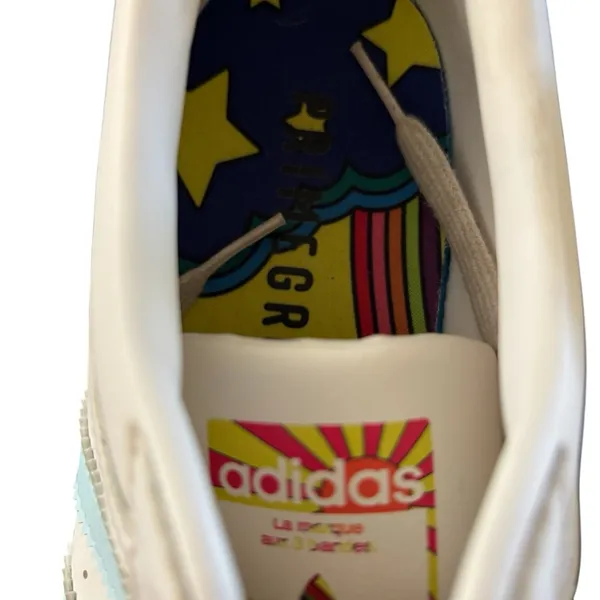 Adidas Originals Bryony Sneaker Casual Athletic Shoes White Halo Sz 10 Lace Up - Image 3