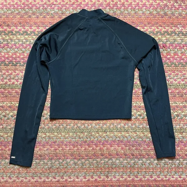 Nwt Vs Pink Black Rash Guard Swim Beach Long Sleeve - Image 4