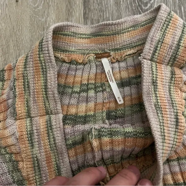 Free People Multi-Color Knit Shorts - Image 2