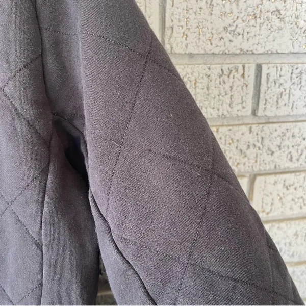 Lululemon Forever Warm Pullover Quilted Black Size 10 - Image 6