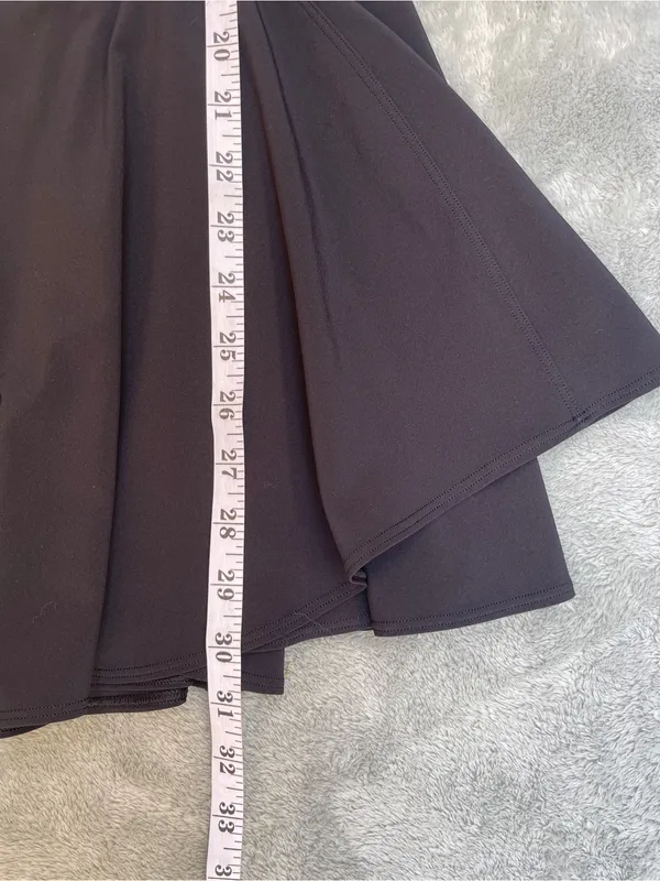 Lululemon Everlux Mesh-Back tennis dress black pickleball activewear XS - Image 9
